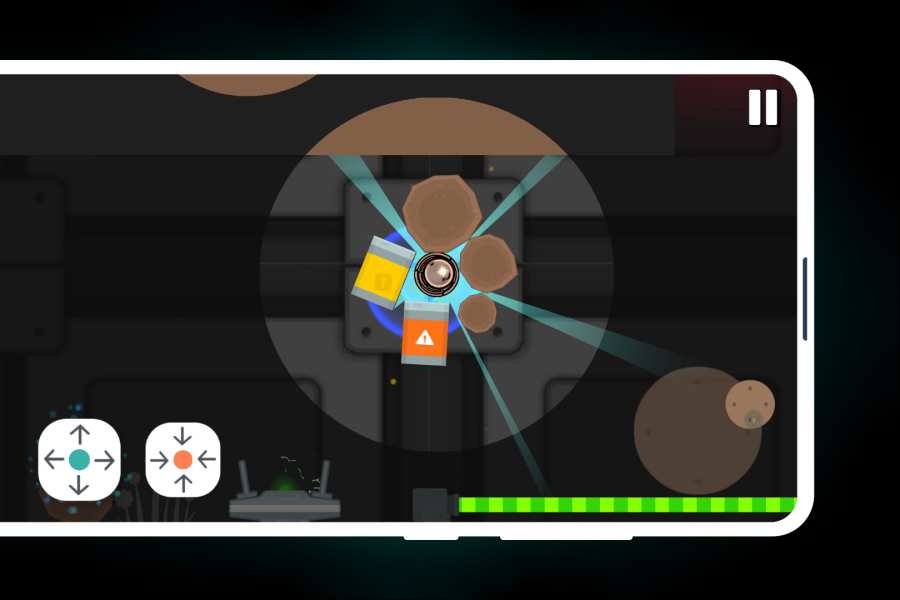 磁铁无人机手游免费版((OrbaDrone))1.11 最新版截图3