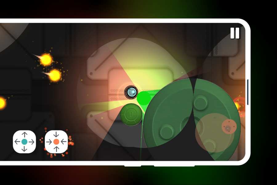 磁铁无人机手游免费版((OrbaDrone))1.11 最新版截图4