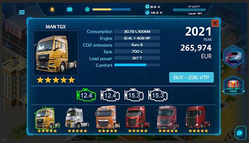 虚拟卡车经理2手游(Virtual Truck Manager 2)1.0.0a 安卓中文版截图3