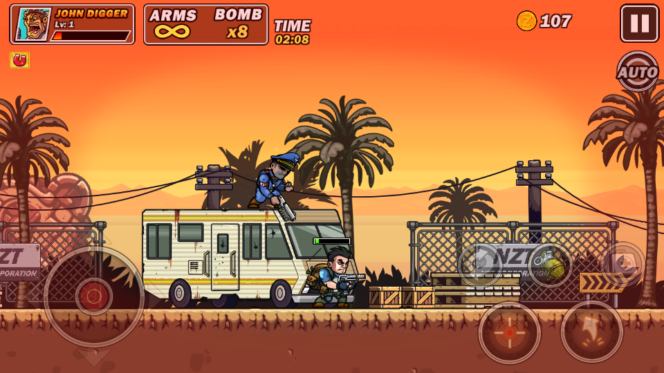 金属射手超级士兵无限金币钻石版1.8.0 最新修改版截图3