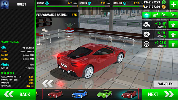 racing limits手游1.3.4 安卓版截图2