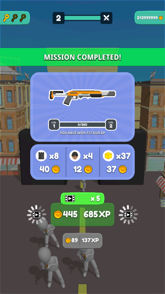 枪帮Gun GangV2.2.0无限金币版截图4