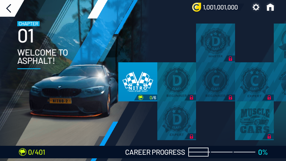 Asphalt Nitro 2无限金币版1.0.9 安卓修改版截图3