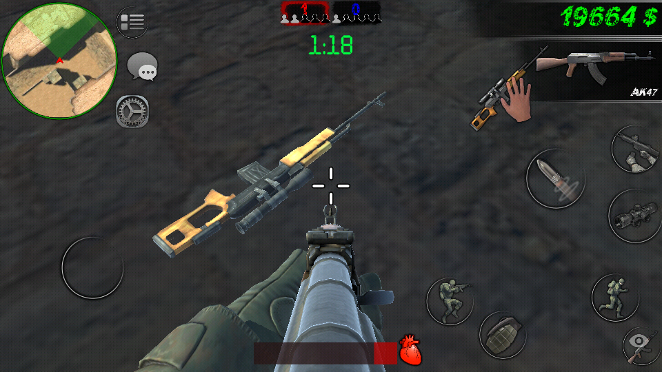 操控射击CS中文版手机V1.4最新版截图2