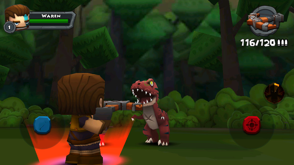 迷你英雄恐龙猎人3.2.5 无限金币手机版截图1