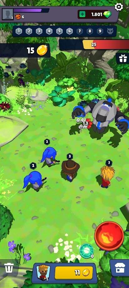 等级英雄冠军合并0.1安卓版截图1