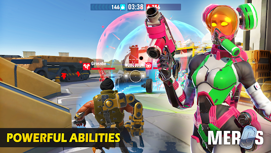 MERCS赛博罢工竞技场手游1.0.8 安卓最新版截图1