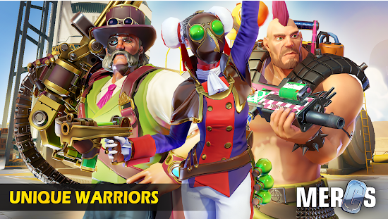 MERCS赛博罢工竞技场手游1.0.8 安卓最新版截图3