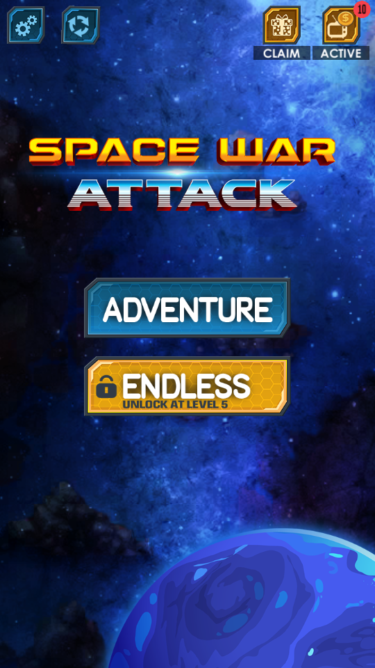 太空战争攻击游戏下载v1.4安卓版截图1