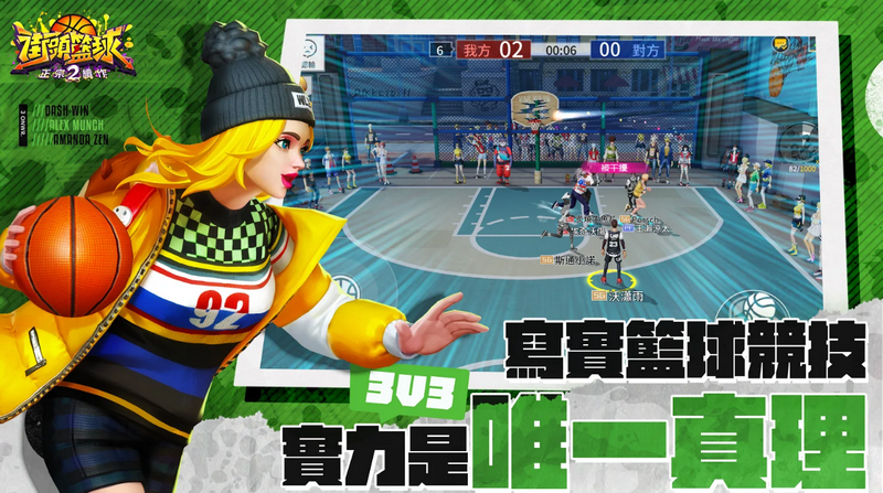 街头篮球2正宗续作游戏1.0.6 安卓完整版【附数据包】截图4