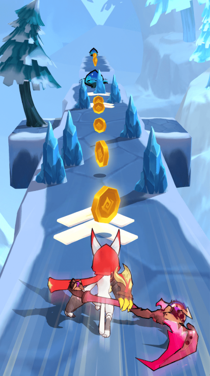 酷猫跑酷免广告得奖励版1.1.2 最新版截图2