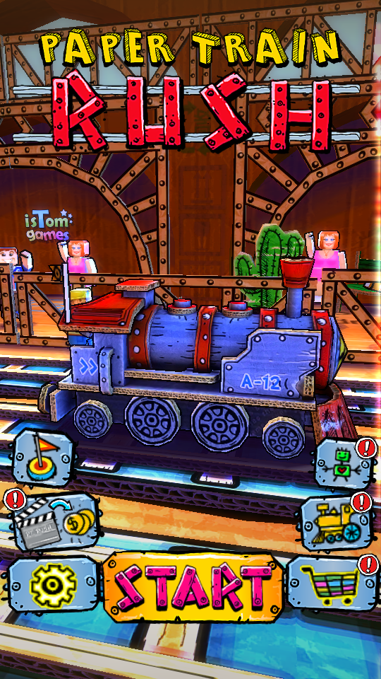 纸火车冲刺无限金币(Paper Train Rush)最新修改版 v1.9.4截图2