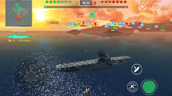 Warship World War战舰世界3.14.1 安卓版截图1