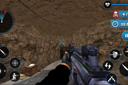 僵尸暴击战场游戏