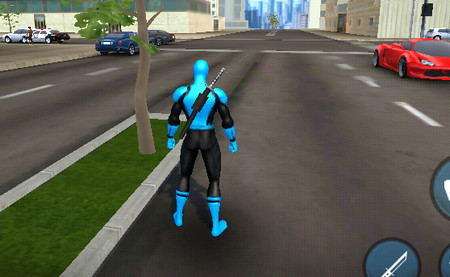 蓝色忍者打击犯罪