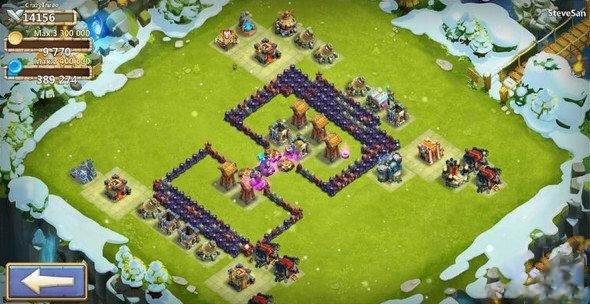 城堡争霸布局推荐（2）