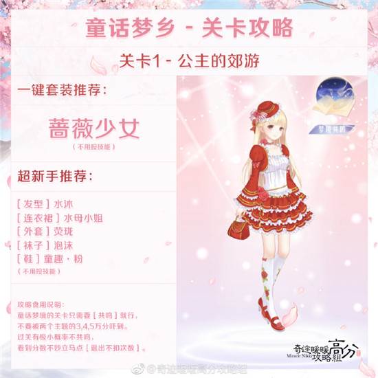 奇迹暖暖公主的郊游怎么搭_公主的郊游顶配推荐