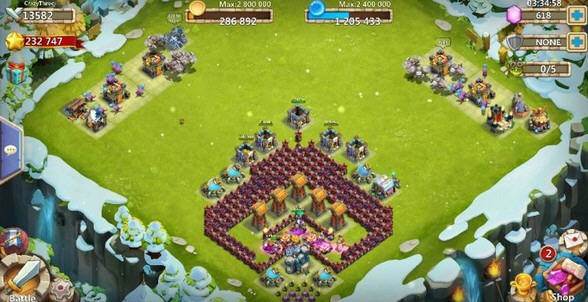 城堡争霸如何布局 城堡争霸阵形推荐