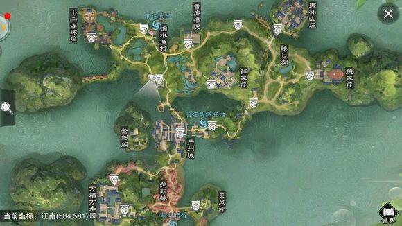 楚留香手游8月7日打坐地点在哪_8.7坐观万象地点介绍