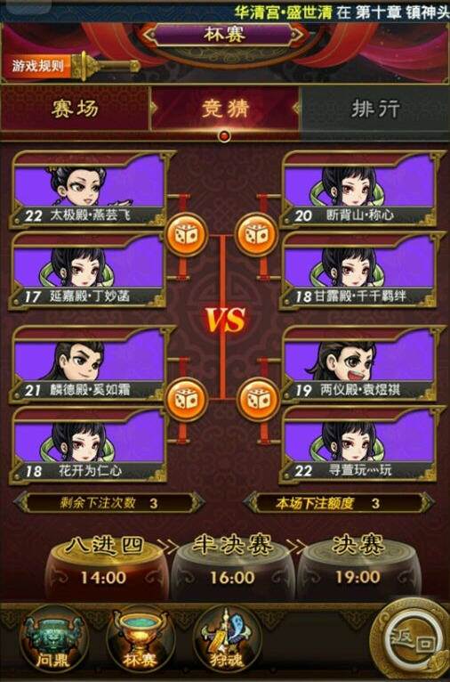 武媚娘传奇杯赛